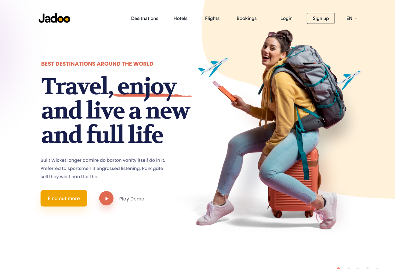 Travelling Website